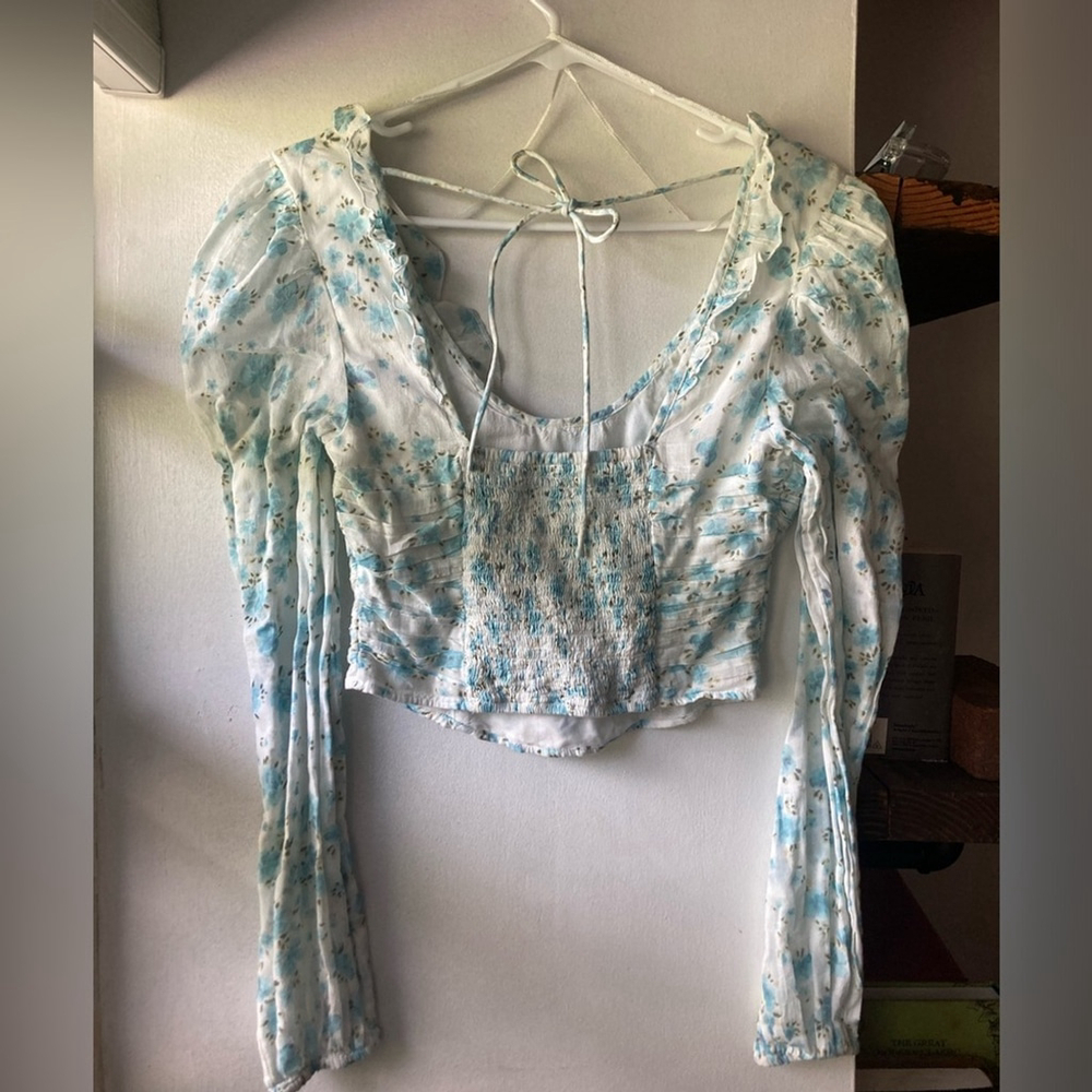 Free People Another Life Printed Top - Picture 5 of 6